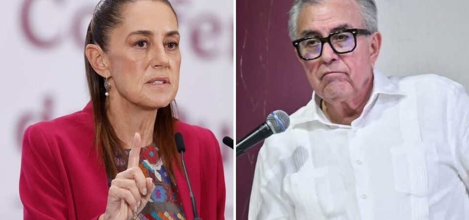 Sheinbaum enfrenta presión por acusaciones de EU contra Rubén Rocha Moya