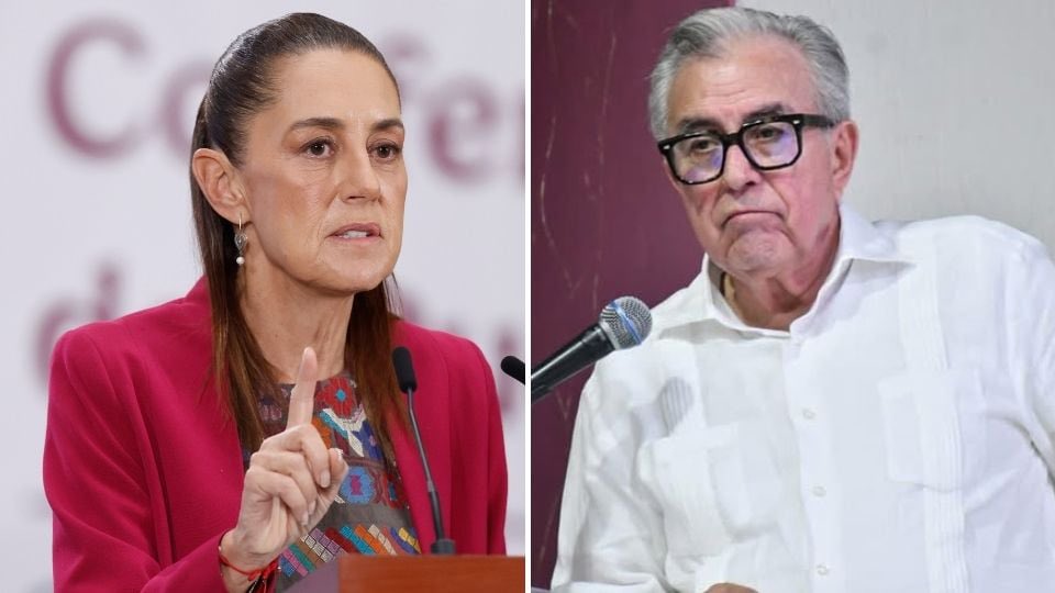 Sheinbaum enfrenta presión por acusaciones de EU contra Rubén Rocha Moya